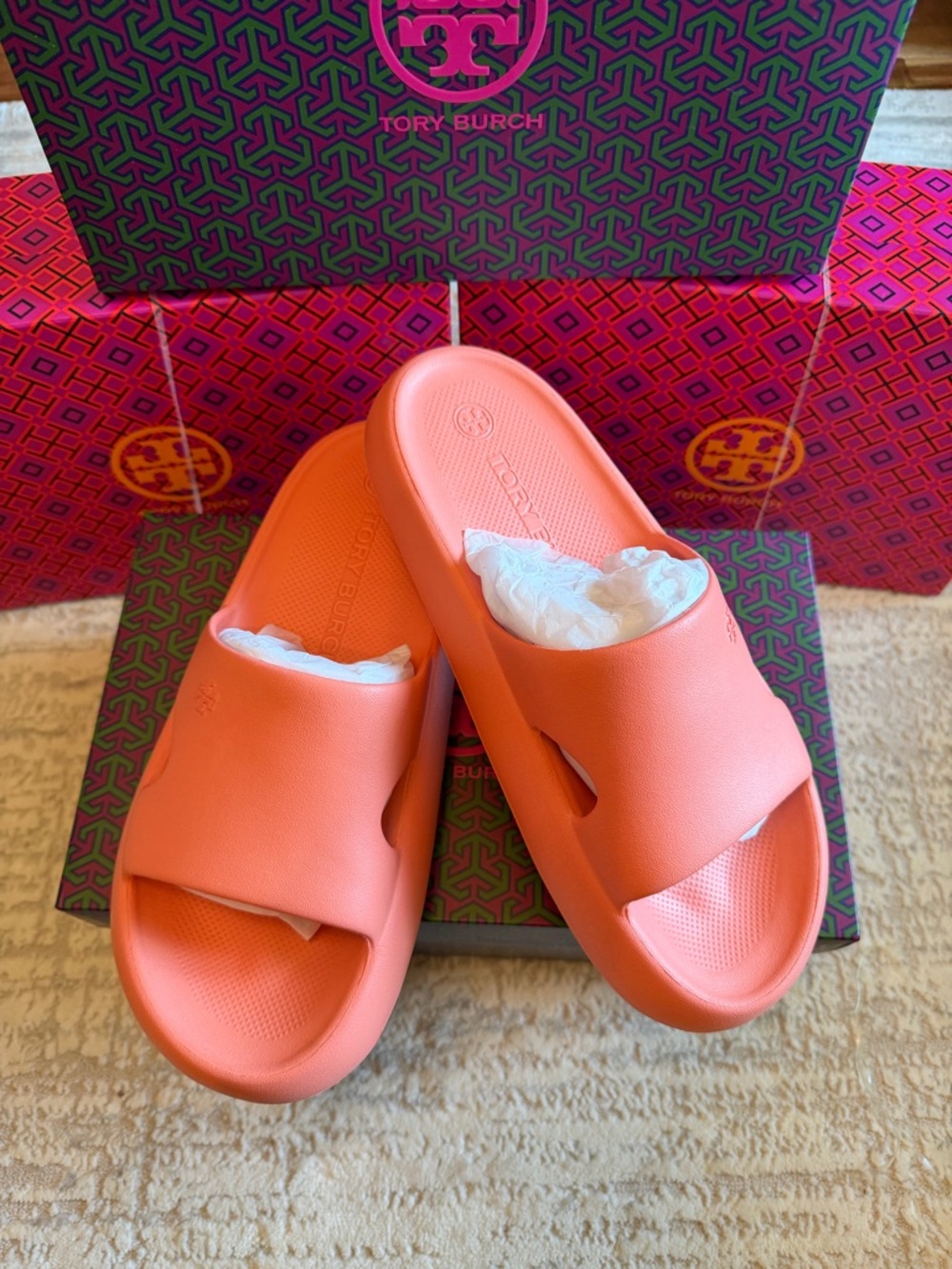 Tory Burch Shower Slide Sandals